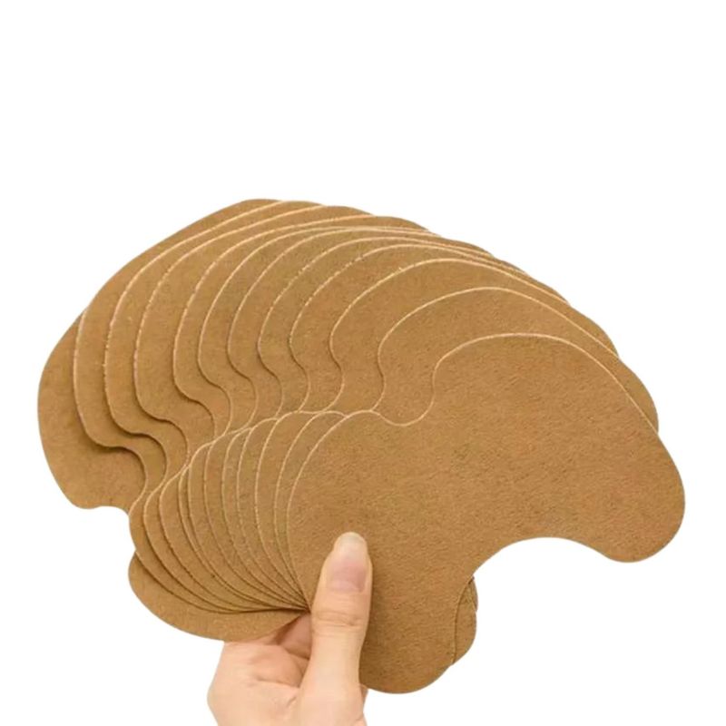 GENERICO - Parches Para La Rodilla 10 Parches 10cm Blanco Salud