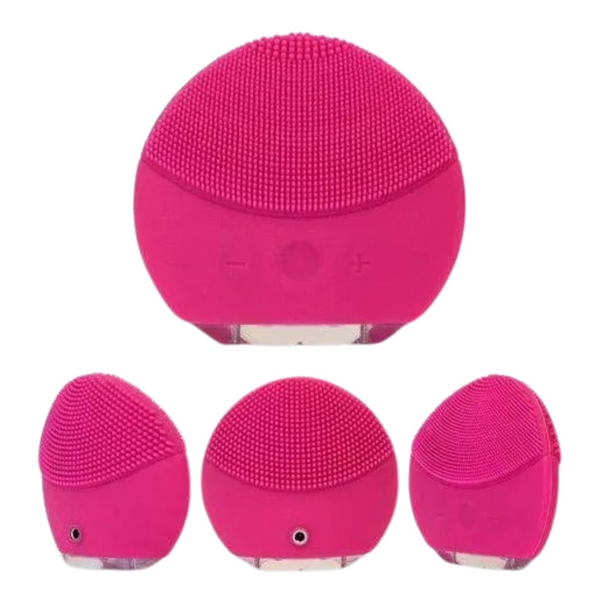 GENERICO - Exfoliador Eléctrico Cara 8cm Rosa Belleza Facial