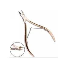 GENERICO - Cortador De Cutícula Dorado 9cm Para Uñas Perfectas