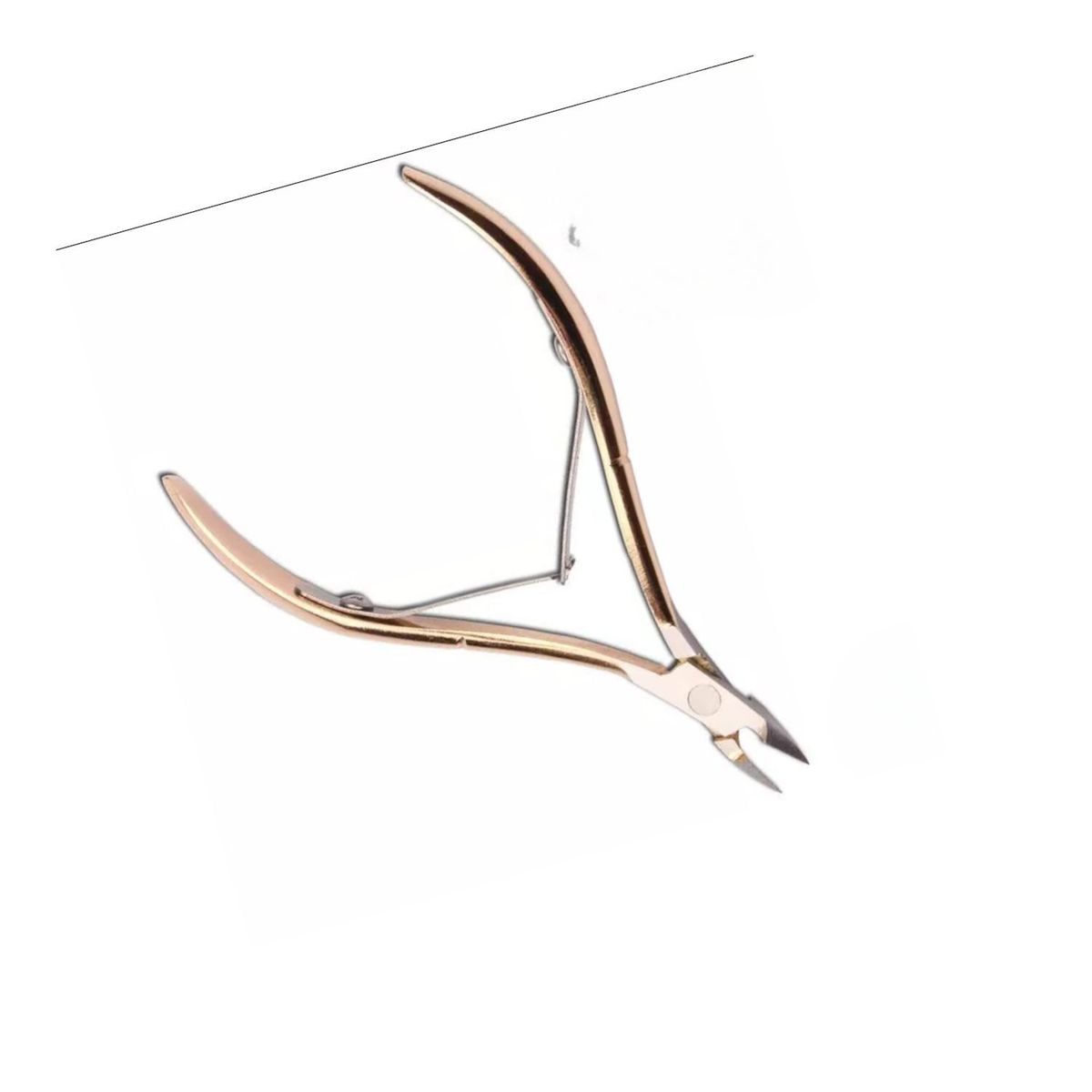 GENERICO - Cortador De Cutícula Dorado 9cm Para Uñas Perfectas