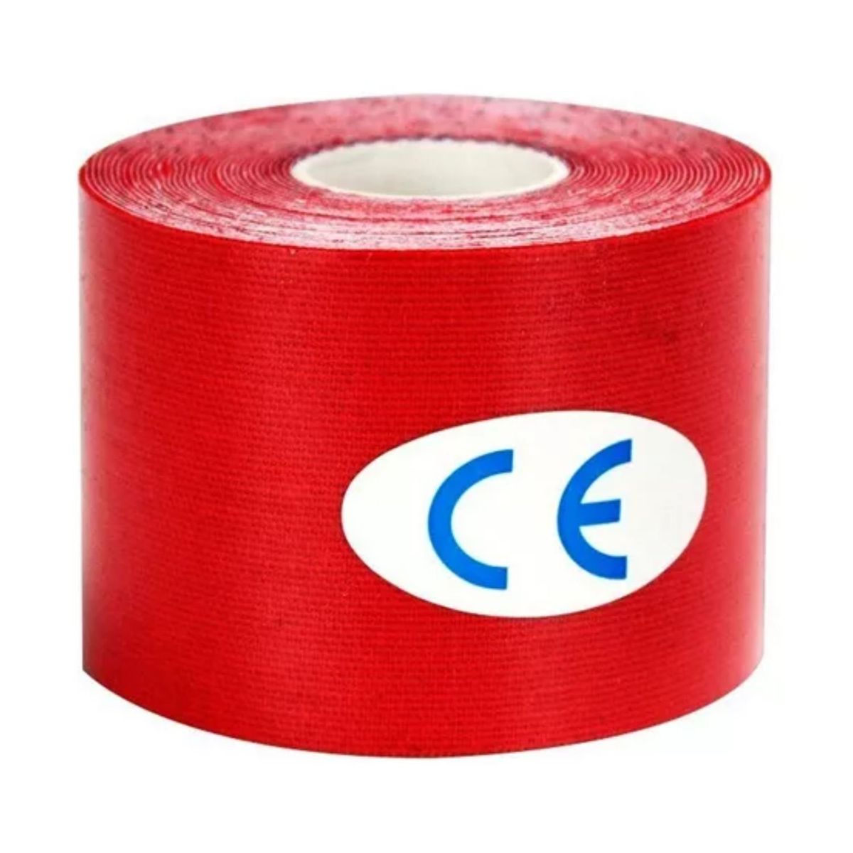 GENERICO - Bandas Kinesiologicas 5cm x 5 Metros Rojo Ideal Terapia