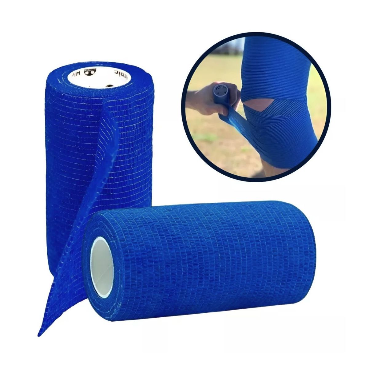GENERICO - Venda Koban Azul 10cm x 250cm Rollos Para Uso Médico
