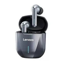 LENOVO - Auriculares in-ear gamer inalámbricos XG01 gris con luz LED
