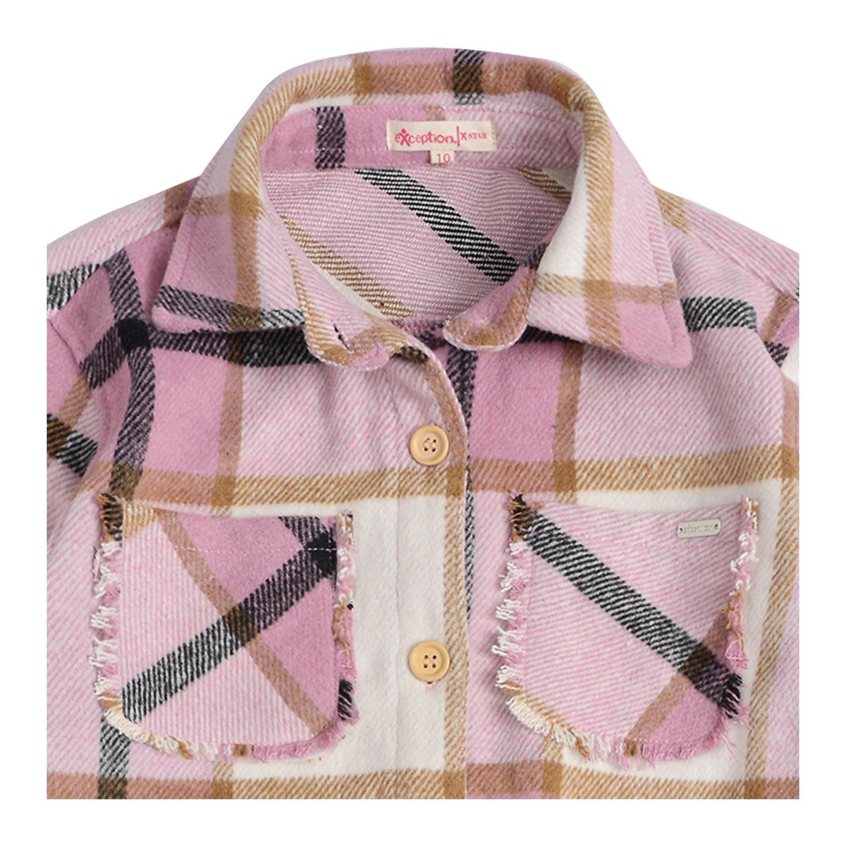 EXCEPTION - Camisa Chaqueta Leñadora Niña