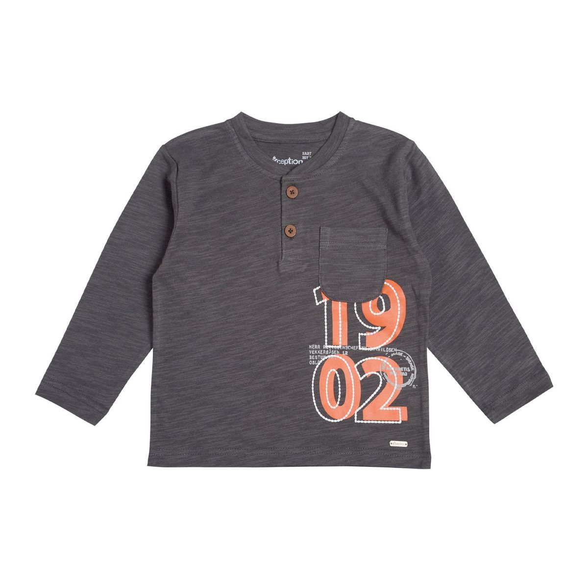 EXCEPTION - Polera Manga Larga Bebé Niño