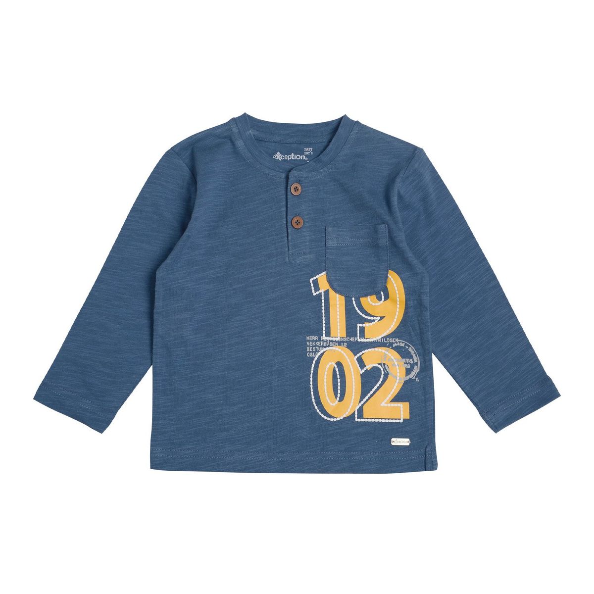 EXCEPTION - Polera Manga Larga Bebé Niño