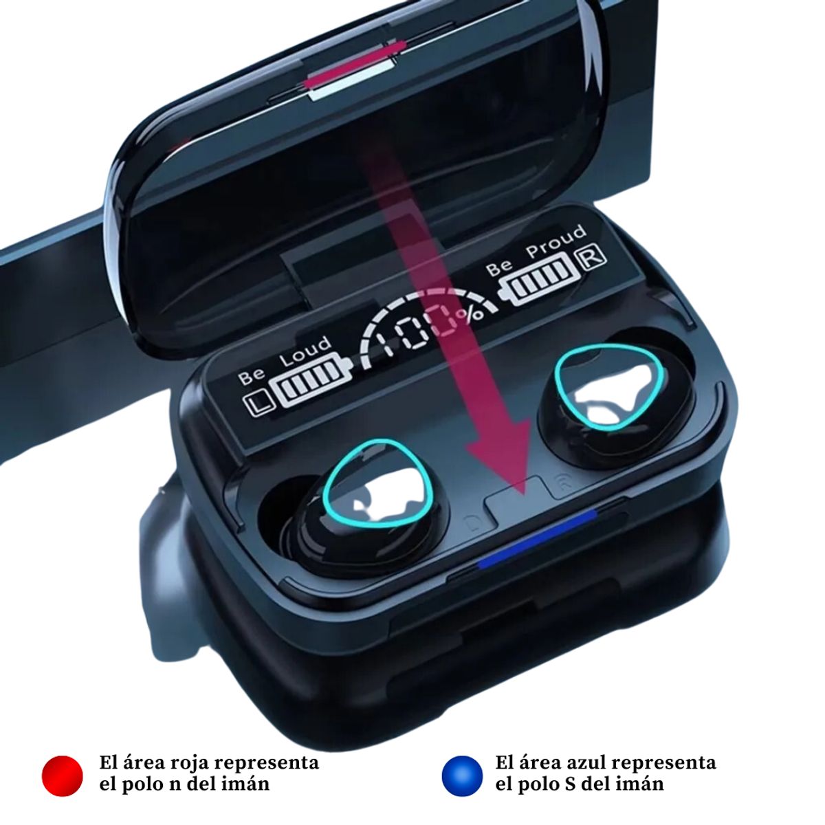 GENERICO - Audífonos inalámbricos M10 Bt 5.1 con indicador digital