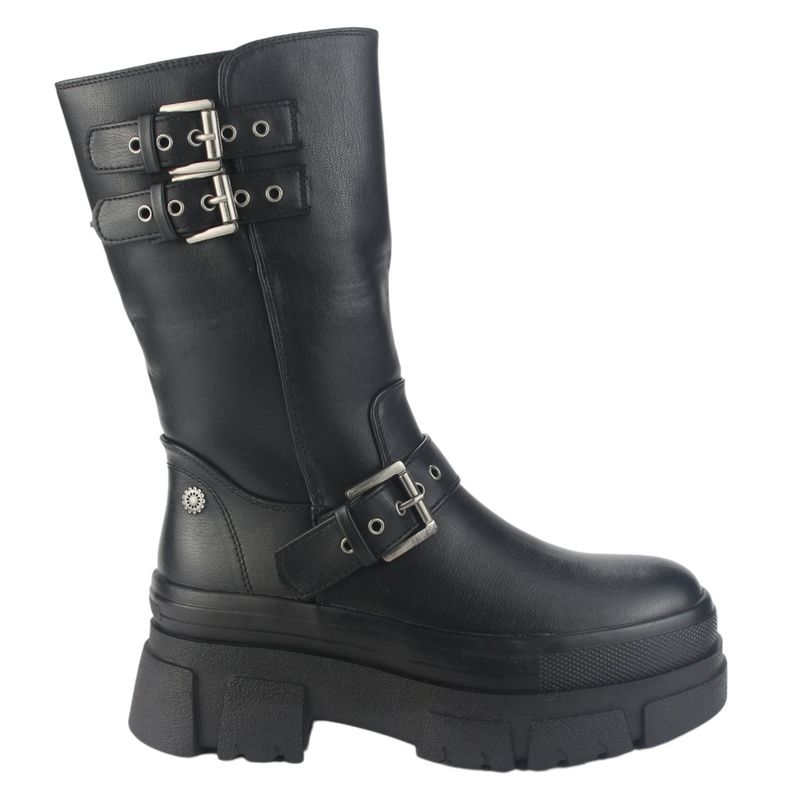 CHALADA - Botin Mujer Negro Casual Chalada Fley-1