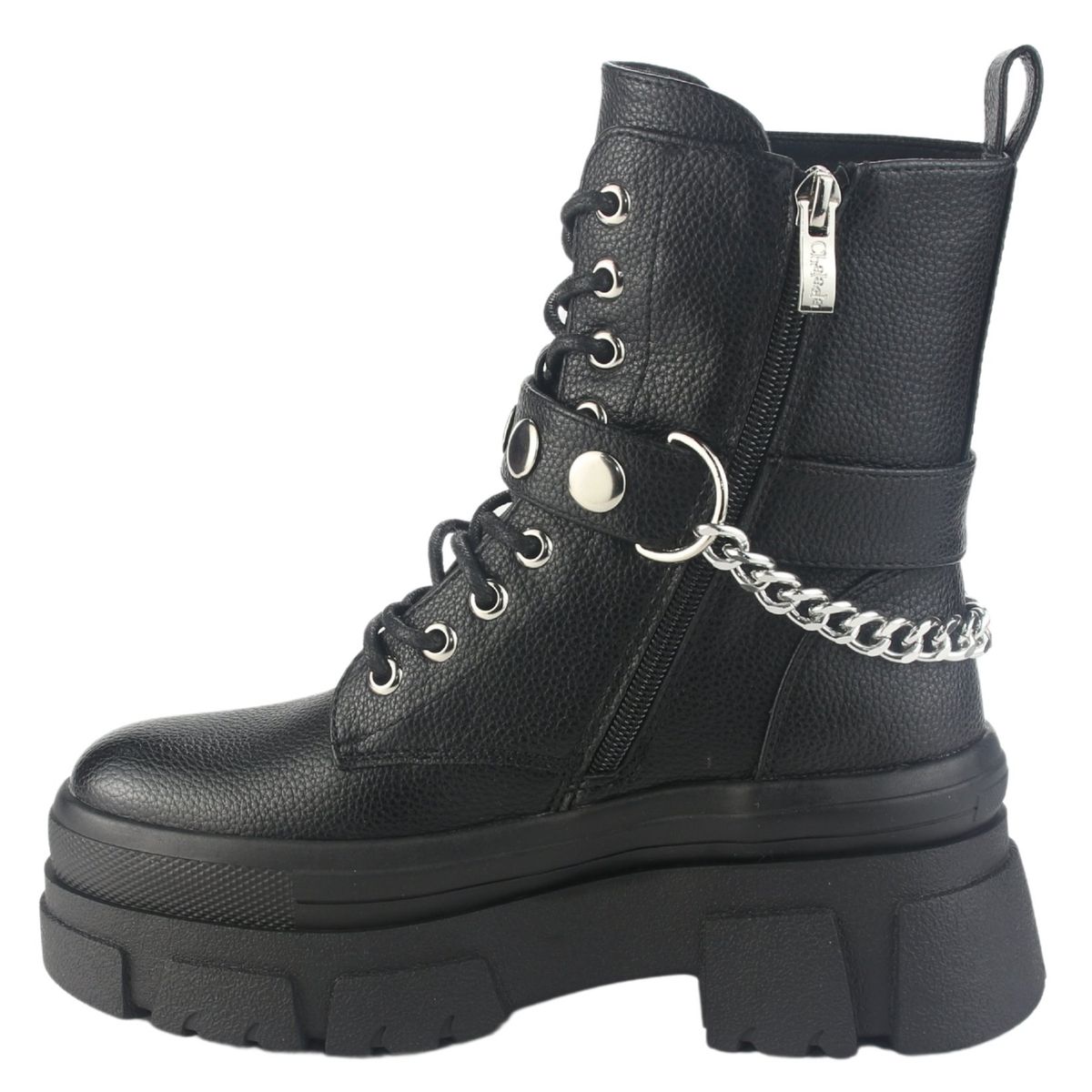 CHALADA - Botin Mujer Negro Casual Chalada Fley-3