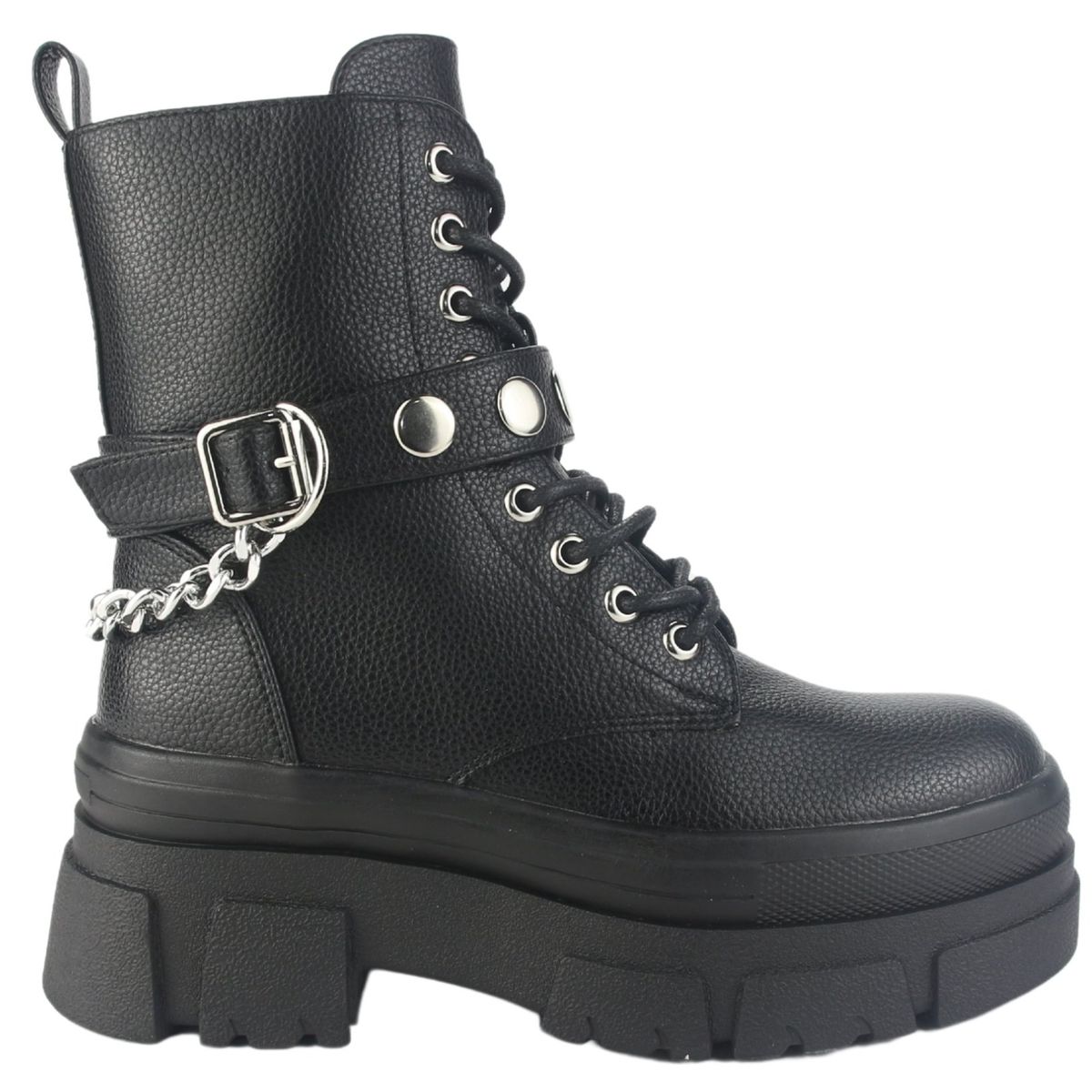 CHALADA - Botin Mujer Negro Casual Chalada Fley-3
