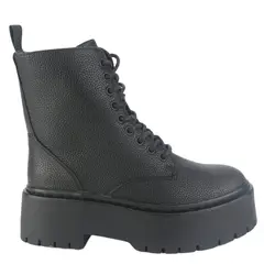 CHALADA - Botin Mujer Negro Casual Rust-24