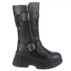 CHALADA - Bota Mujer Negro Casual Natirus-2