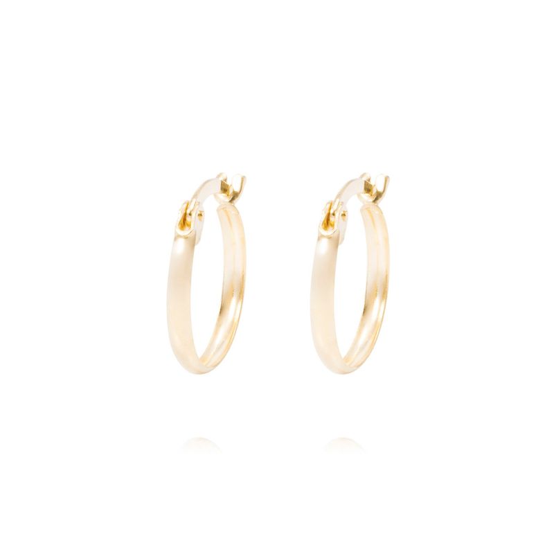 JB JOYAS BARON - Aros Oro Amarillo 18kt Argollas Lisas