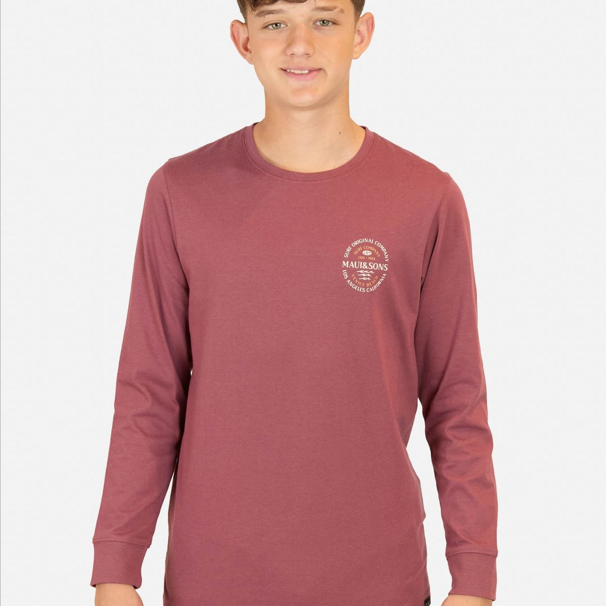 MAUI AND SONS - Polera ML Flamingo Rojo Infantil Maui And Sons - Rojo