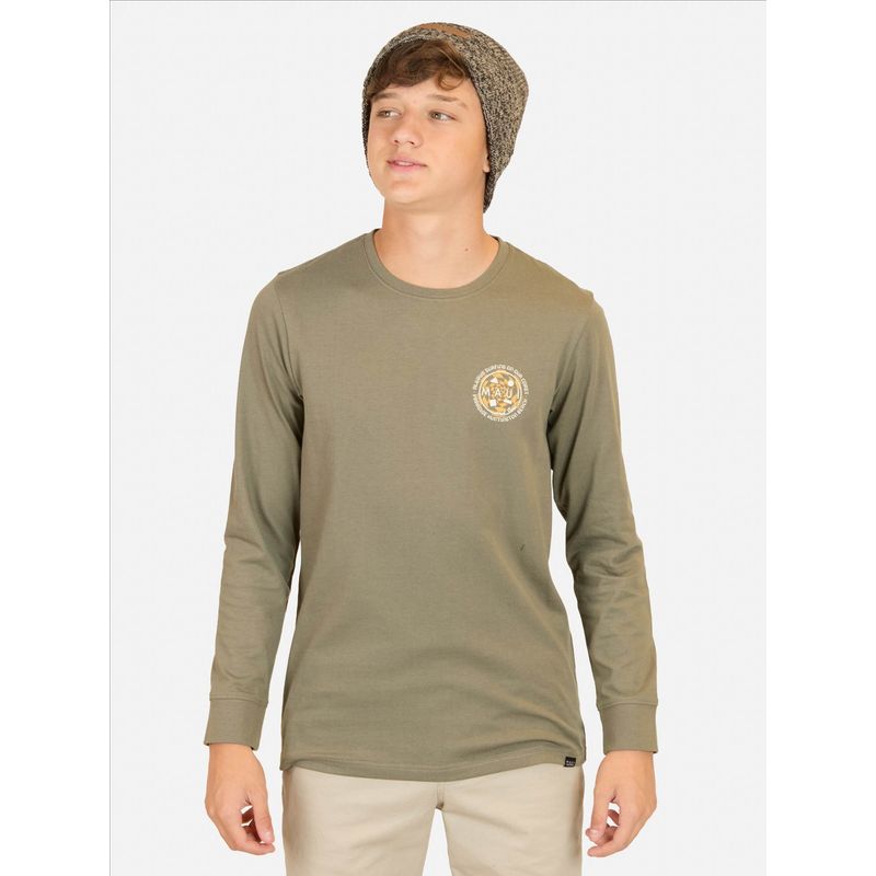 MAUI AND SONS - Polera ML Lava Shore Verde Infantil Maui And Sons - Verde