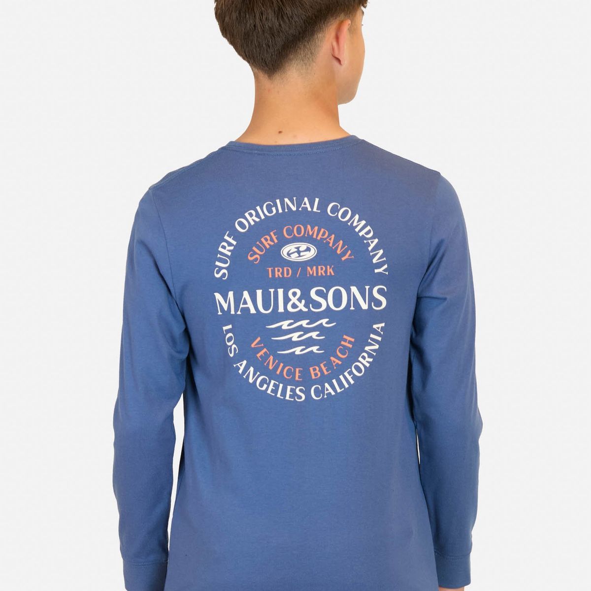 MAUI AND SONS - Polera ML Flamingo Celeste Infantil Maui And Sons - Celeste