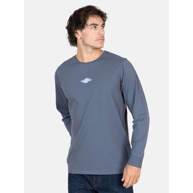 MAUI AND SONS - Polera ML Volcano Gris Hombre Maui And Sons - Gris