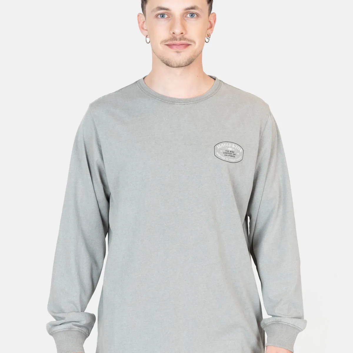 MAUI AND SONS - Polera ML Sunburnt  Verde Hombre Maui And Sons - Verde