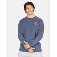 MAUI AND SONS - Polera ML Sunburnt Azul Hombre - Azul