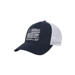 CAT - Jockey Unisex Distressed Flag Flexfit Azul