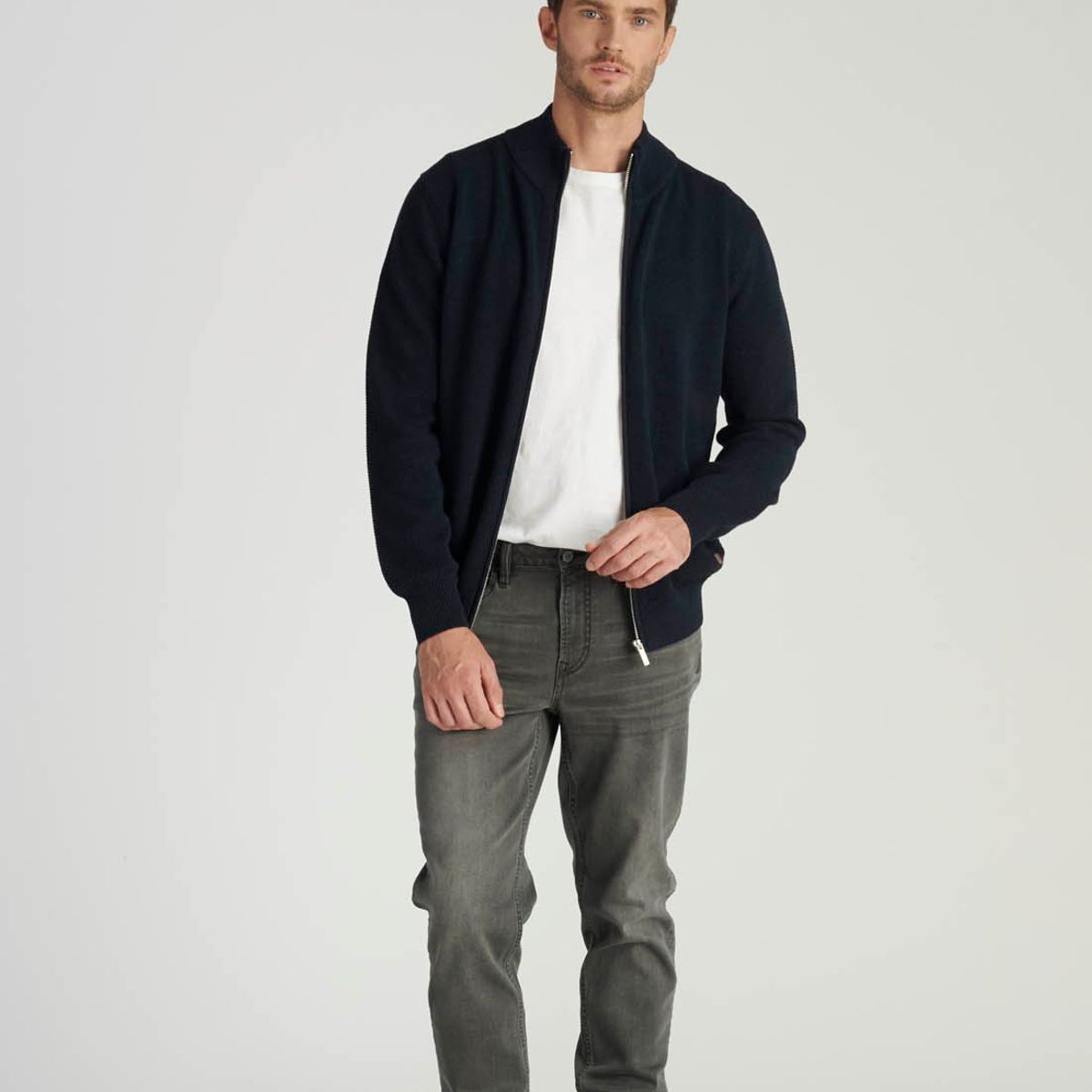 NEW MAN - Sweater Almeria Heritage Azul Newman