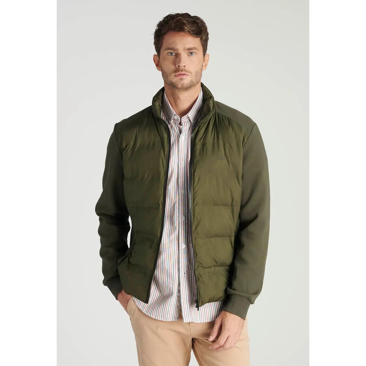 NEW MAN - Polerón Barcelona Heritage Verde Newman