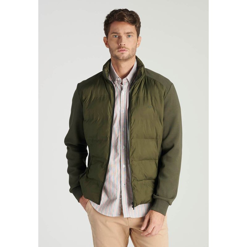 NEW MAN - Polerón Barcelona Heritage Verde Newman