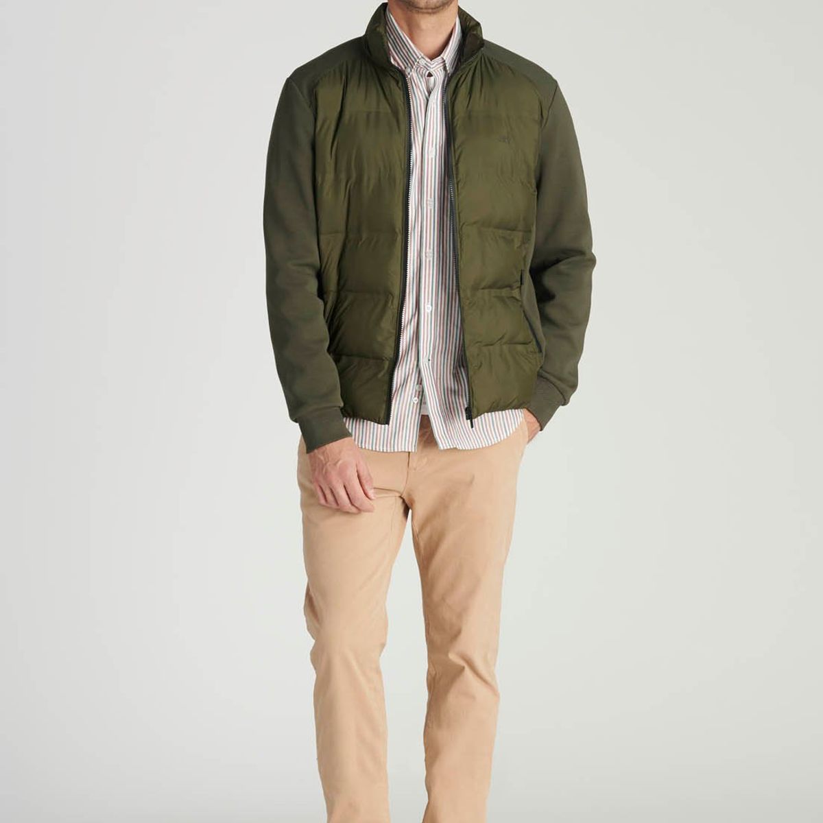 NEW MAN - Polerón Barcelona Heritage Verde Newman