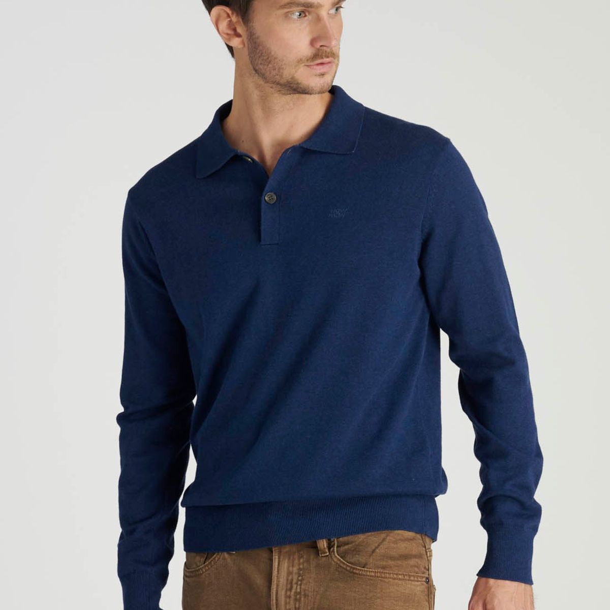 NEW MAN - Sweater Vigo Heritage Azul Newman