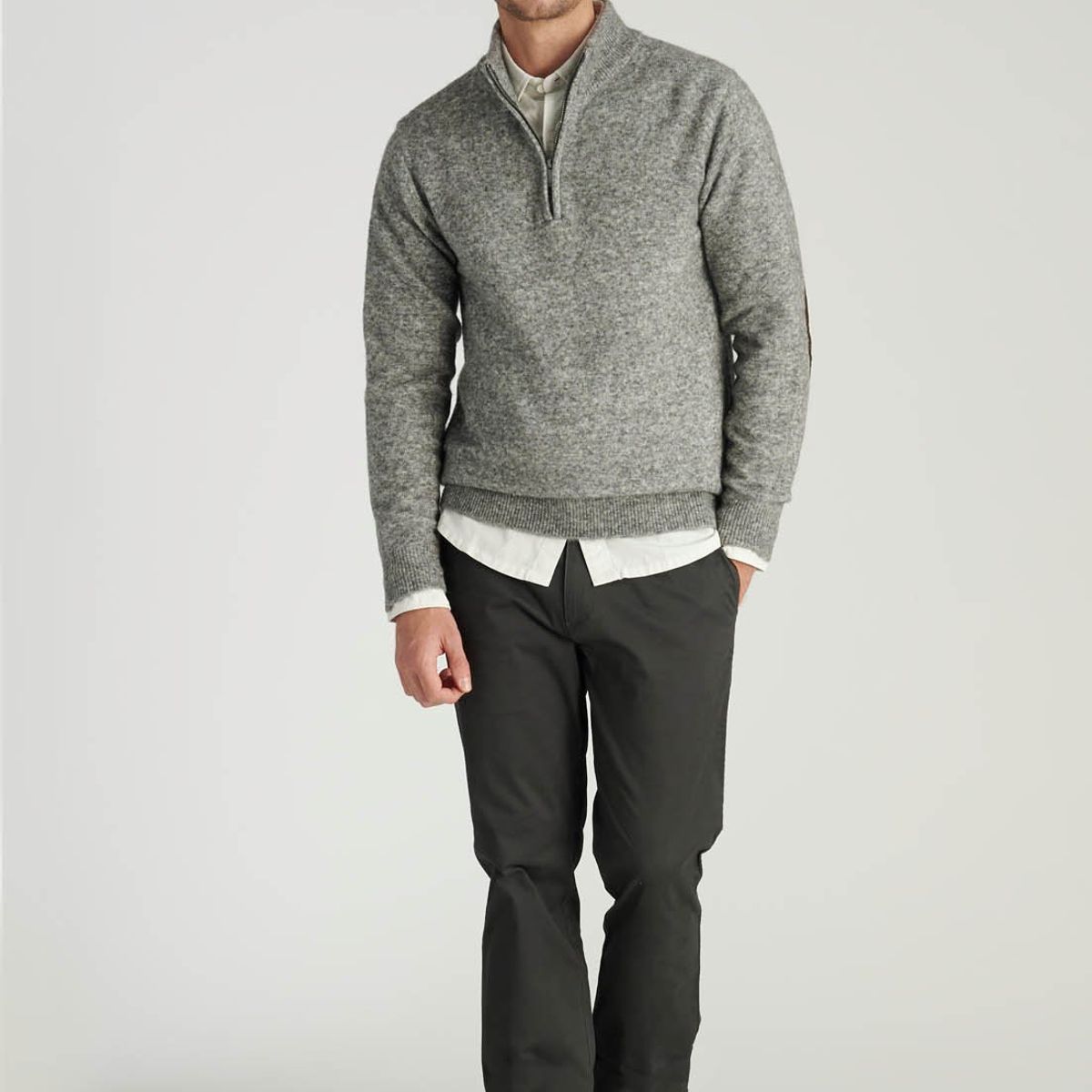 NEW MAN - Cardigan Teruel Heritage Gris Newman