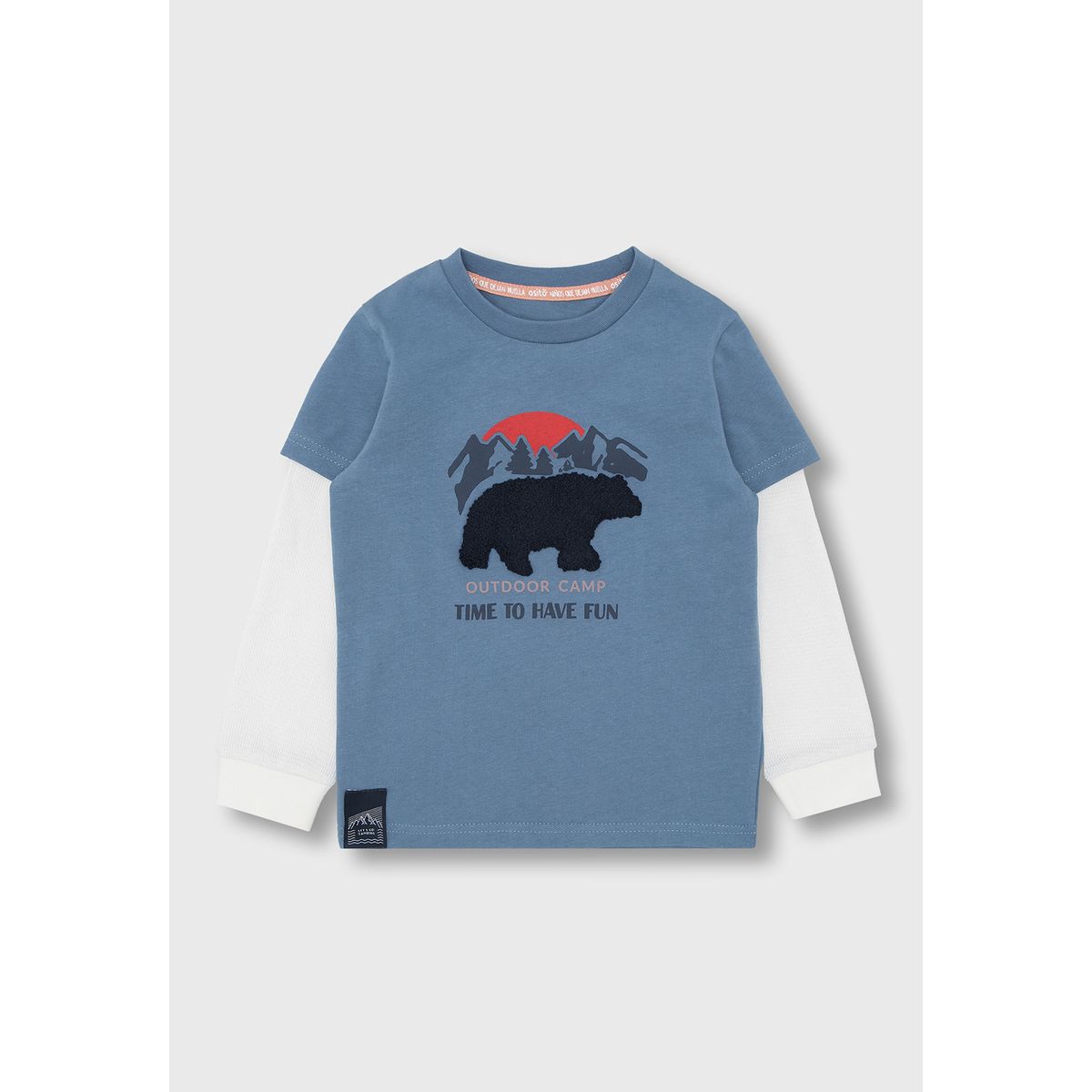 OSITO - Polera Manga Larga Niño Osito OSITO