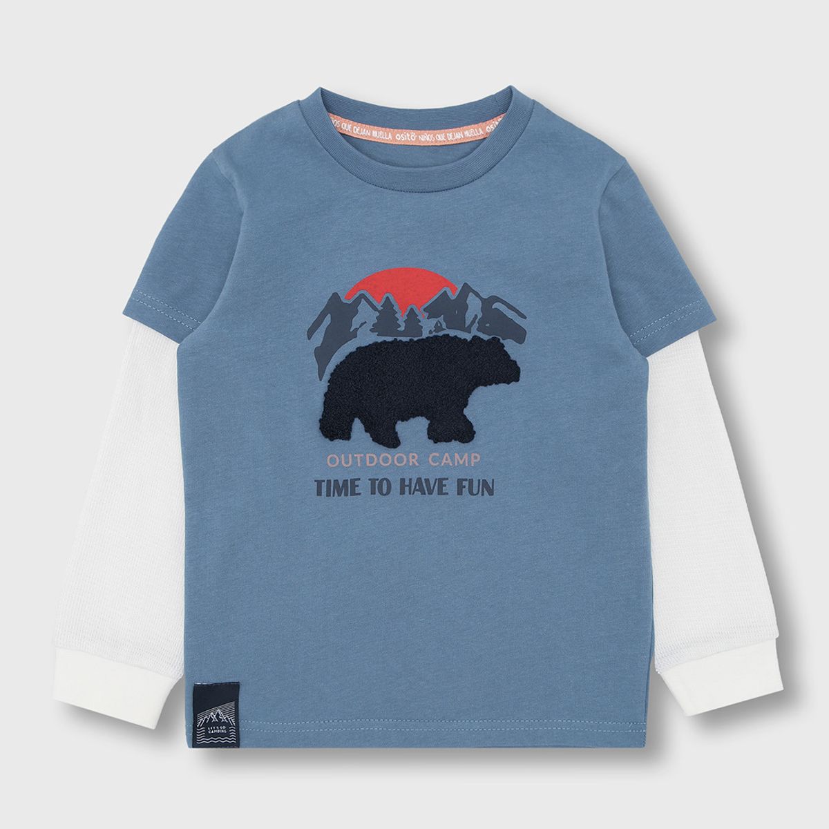 OSITO - Polera Manga Larga Niño Osito OSITO