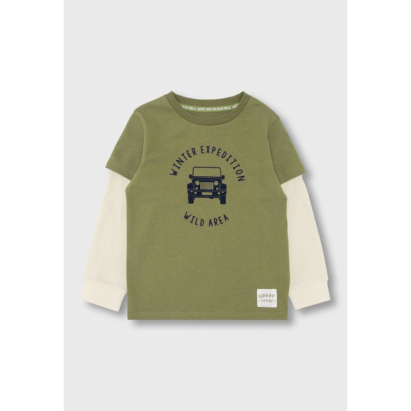 OSITO - Polera Manga Larga Niño Osito OSITO
