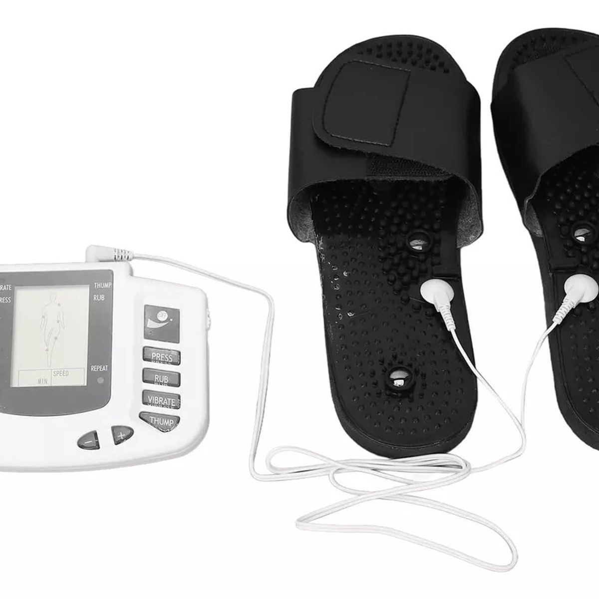 GENERICO - Electro Estimulador Muscular Parches Electrofisico Chalas