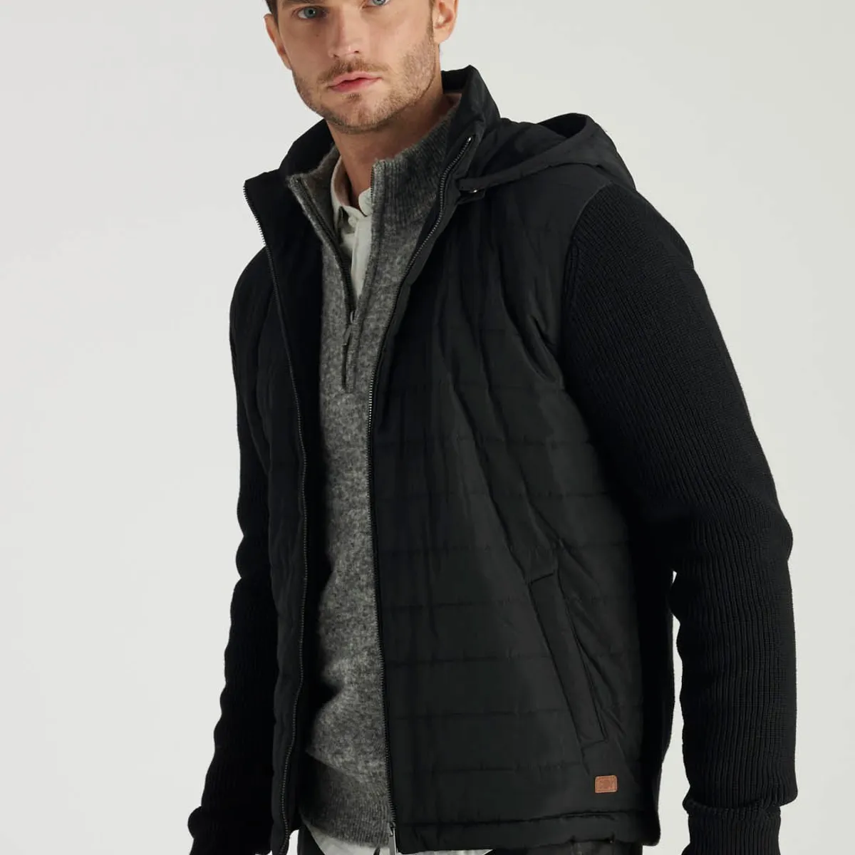 NEW MAN - Sweater  Puebla Heritage Negro Newman