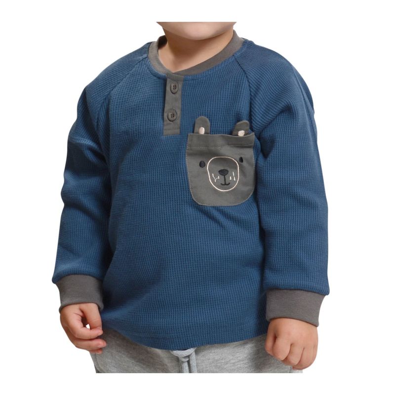 EXCEPTION - Polera Manga Larga Bebé Niño