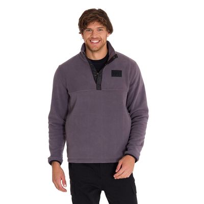 Imagen 2 del producto Polar Fleece Half Snap Hombre Gris Oscuro
