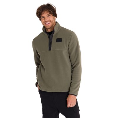 Imagen 2 del producto Polar Fleece Half Snap Hombre Verde