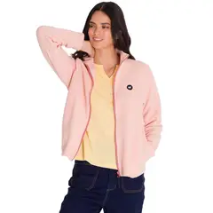 CAT - Polar Microfleece Full Zip Mujer Palo Rosa