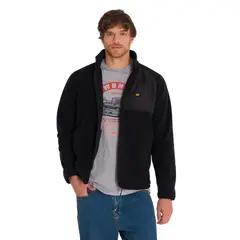CAT - Polar Fleece Full Zip Hombre Negro