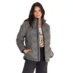 CAT - Parka Bonded Medium Weight Insulated Mujer Gris