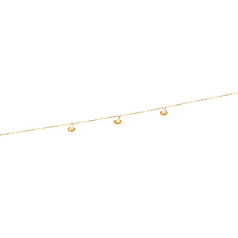 JB JOYAS BARON - Pulsera Oro Amarillo 18kt Perlas y Conchitas