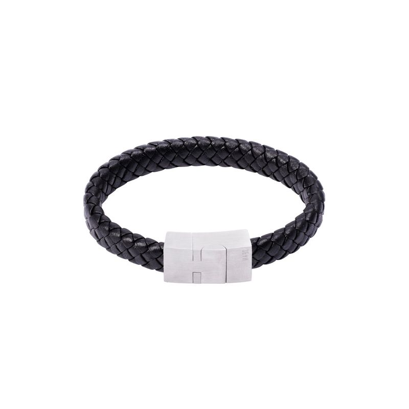 JB JOYAS BARON - Pulsera de cuero Seth Race