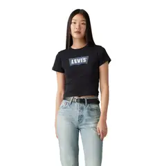 LEVIS - Polera Mujer Gr Essential Sporty Tee Negro