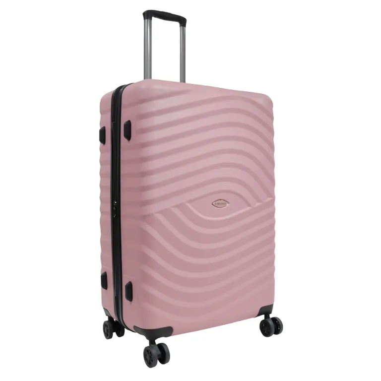Maleta Viena L Expandible y TSA Malva Rosa L