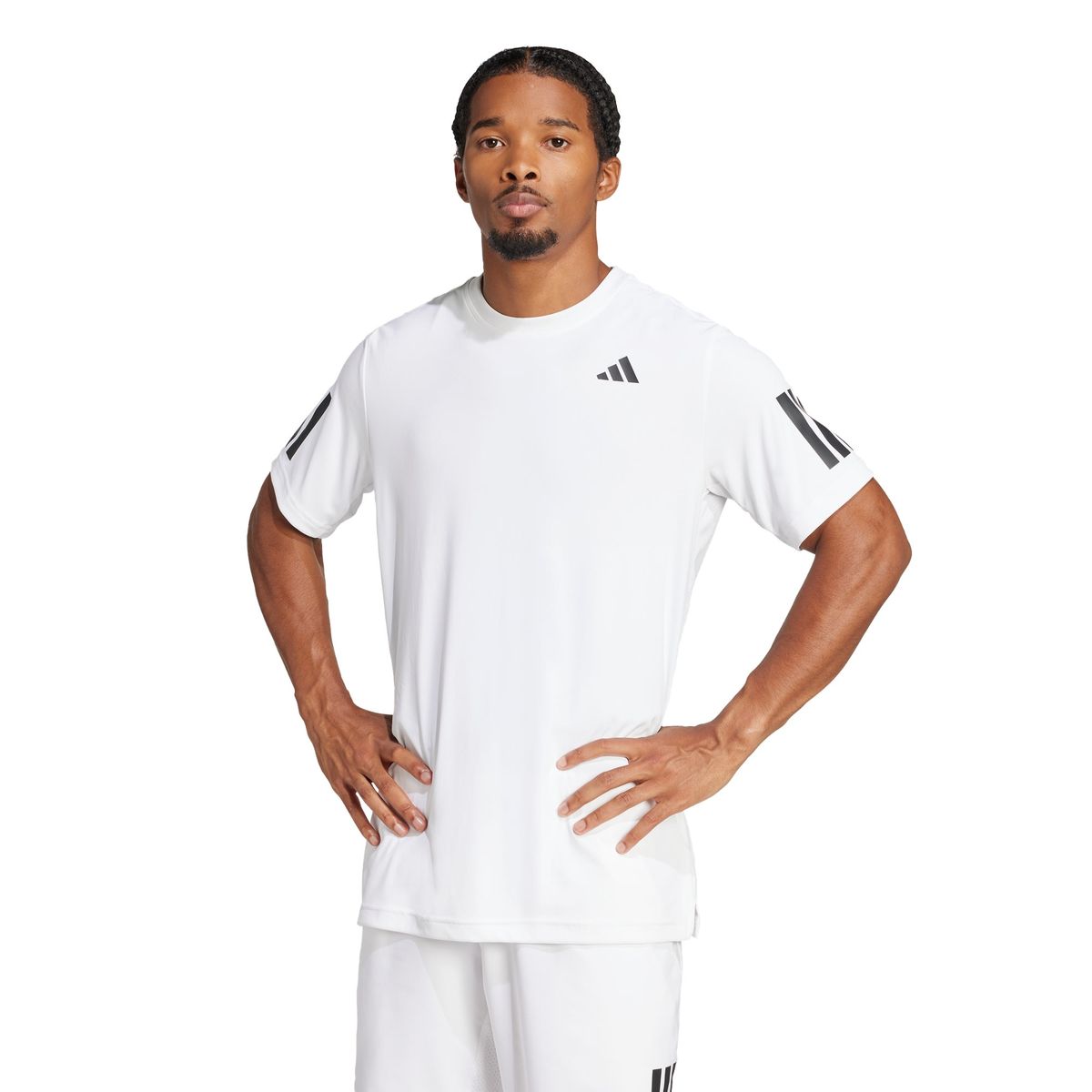 ADIDAS - Polera de Tenis Club Climacool 3 Tiras