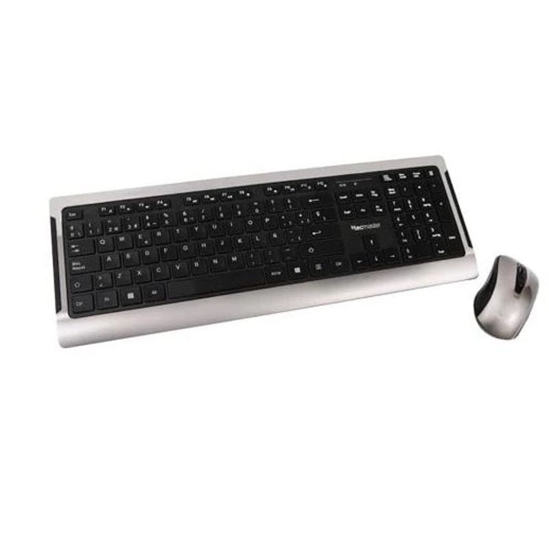 TECMASTER - Kit Teclado Y Mouse Inalambrico Español Tecmaster TM-CMT-LD100