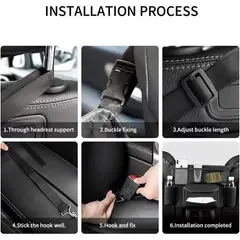 ANGELES DEL HOGAR - Organizador Auto Respaldo Bolso Multifunción