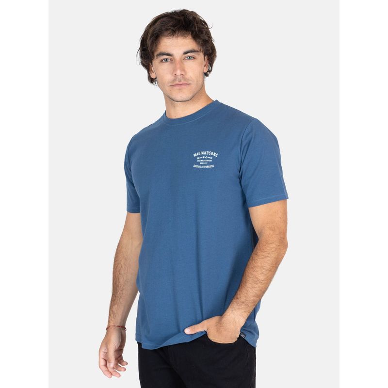 MAUI AND SONS - Polera MC Lani Celeste Hombre Maui And Sons - Celeste
