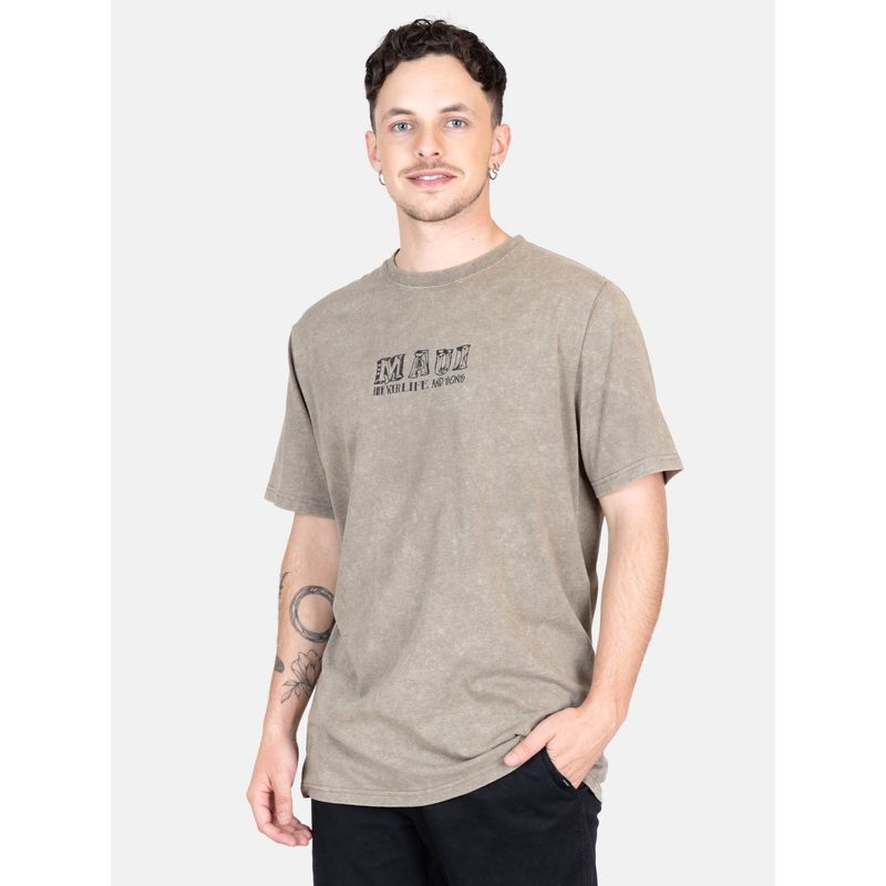 MAUI AND SONS - Polera MC Flow Verde Hombre Maui And Sons - Verde